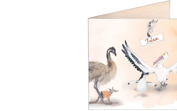 1620 | Een vrolijke pelikaan, emoe, numbus, pinguïn en een suikereekhoorn