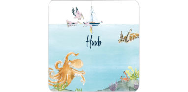 voorkant | Huub | zeilboot met waterdieren
